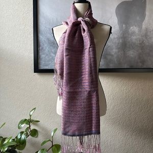 Handwoven Shawl Fringe Scarf